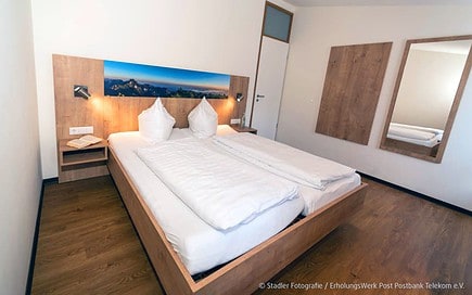 Chiemgau Ferienanlage Inzell Schlafzimmer