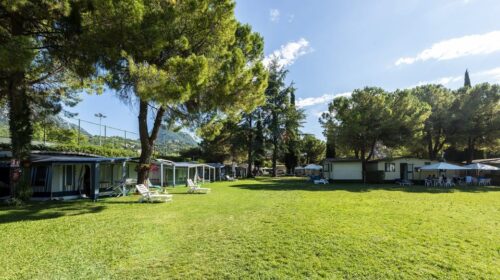 Gardasee Campeggion Toscolano Außenansicht