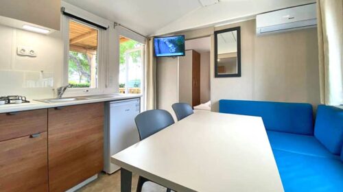 Gardasee Ferienanlage Camping Serenella Küche
