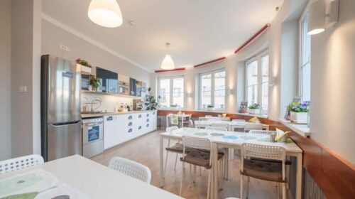 Krakau Hostel Premium Frühstücksraum