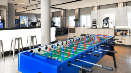 Nürnberg a&o Hostel Hauptbahnhof Kicker