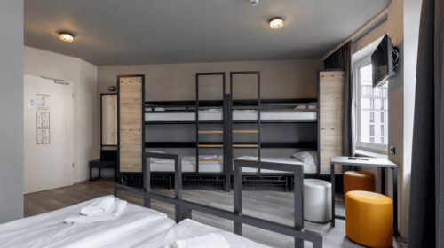 Nürnberg a&o Hostel Hauptbahnhof Zimmer