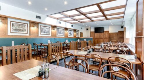 Prag Hotel Globus Speisessal